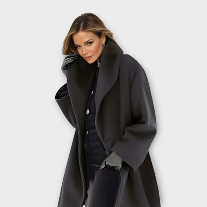 Classic warm insulated coat for women | Annie -3