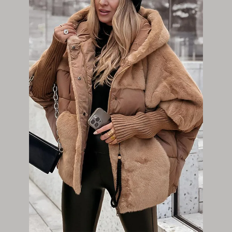 Classic refined casual bomber jacket for women | Hester -4
