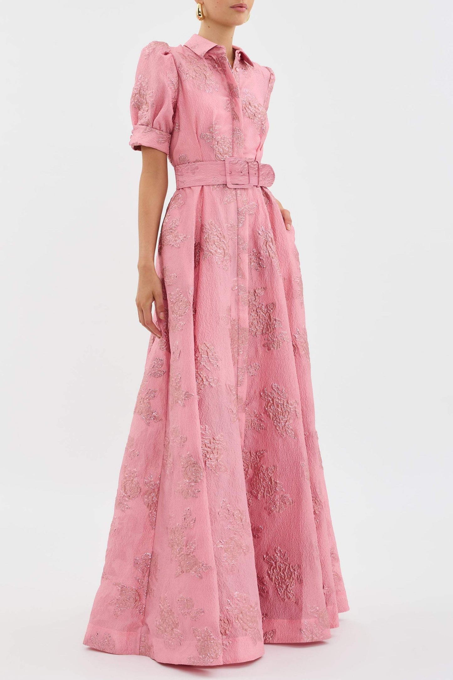 Elegant flowy everyday dress for women | Anabella -3