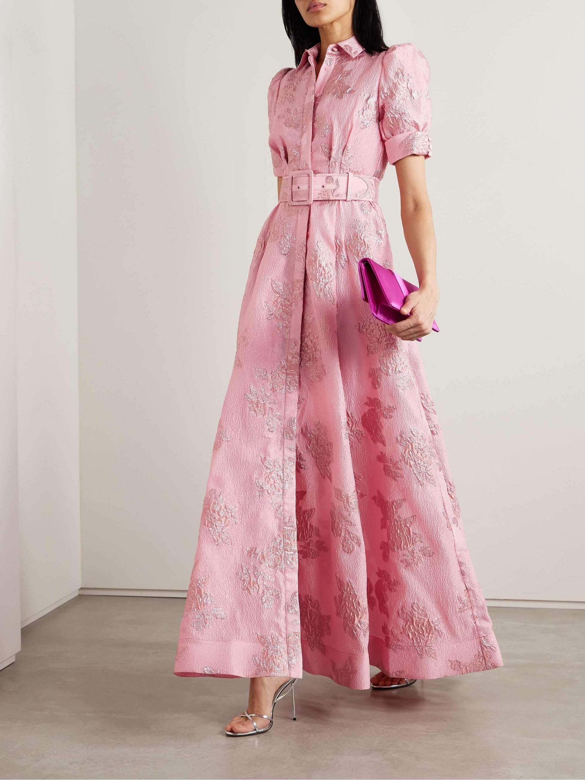 Elegant flowy everyday dress for women | Anabella -5