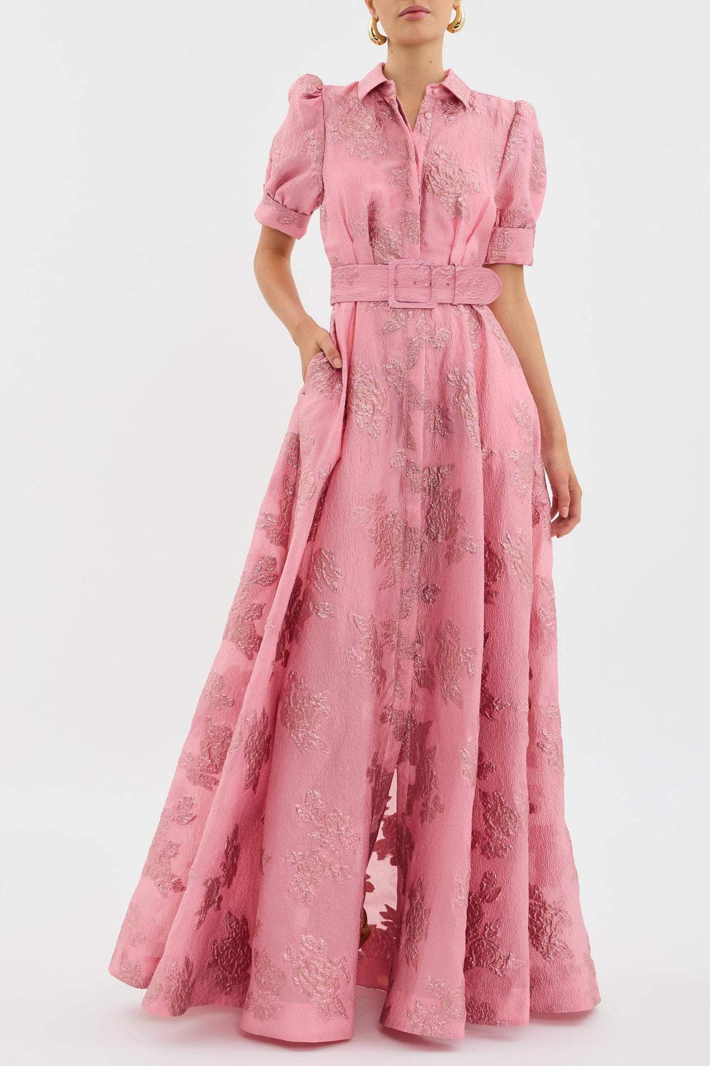 Elegant flowy everyday dress for women | Anabella -1