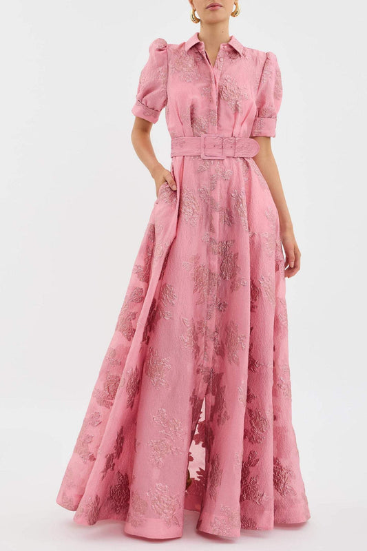 Elegant flowy everyday dress for women | Anabella -1