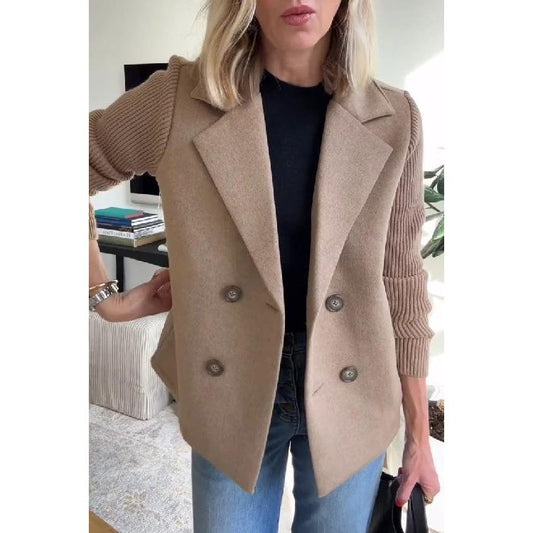 Classic fitted structured blazer for women | Alesia -1