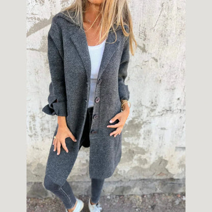 Classic elegant warm coat for women | Baylea -5