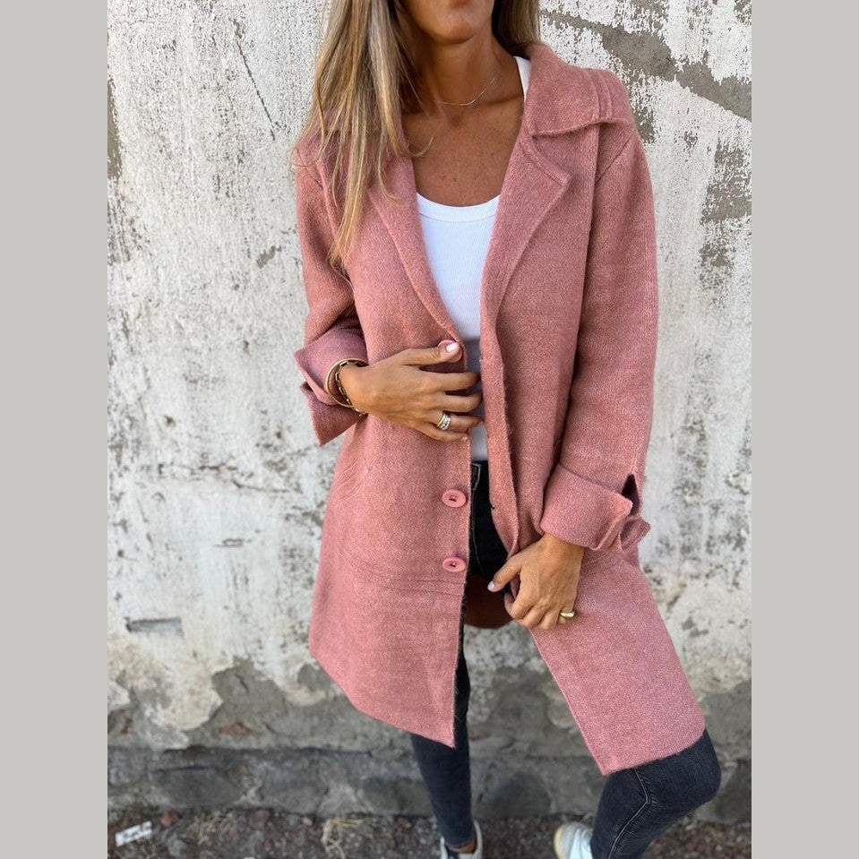 Classic elegant warm coat for women | Baylea -2