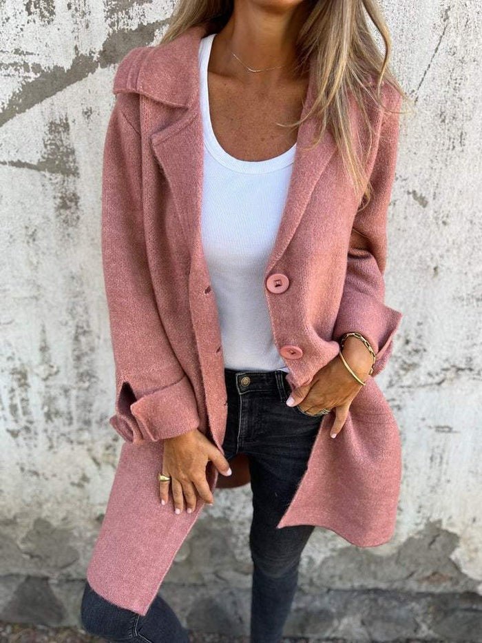 Classic elegant tailored coat for women | Tessa -1