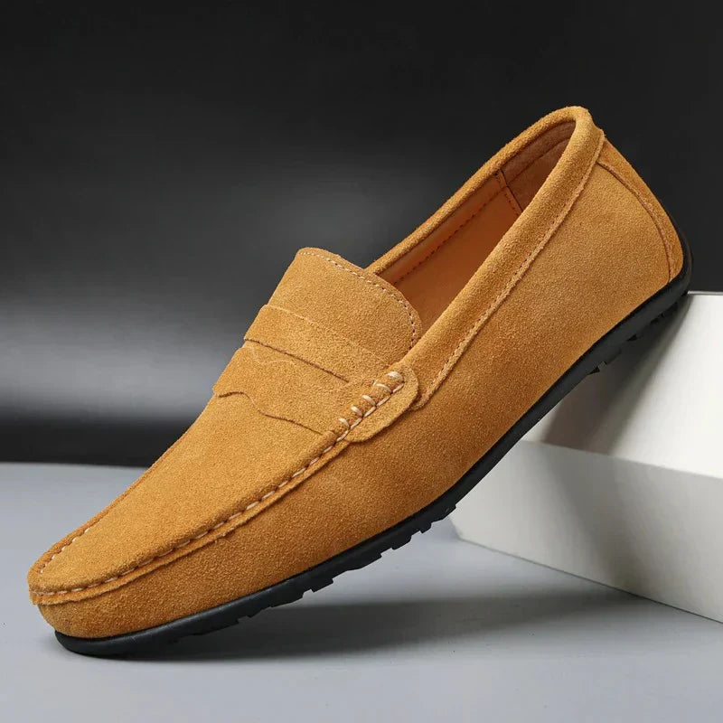 Classic smart slip-on loafers for men | Verona -12