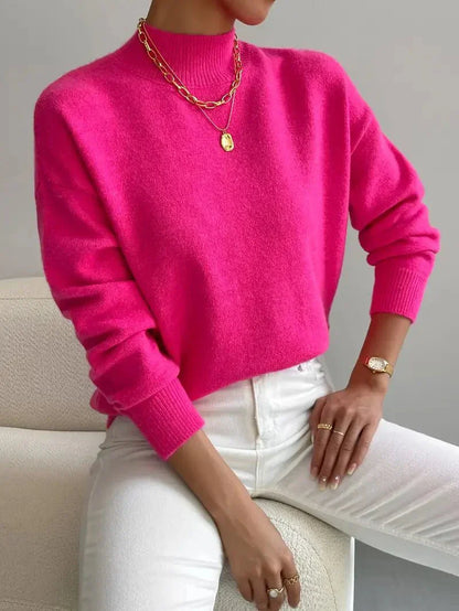 Classic relaxed knit jumper for women | Seraphine -7