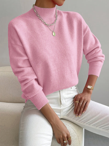 Classic relaxed knit jumper for women | Seraphine -3
