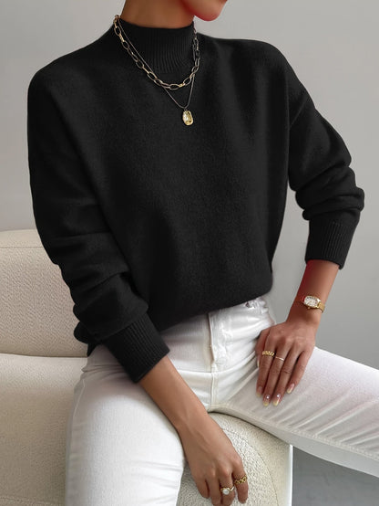 Classic relaxed knit jumper for women | Seraphine -6