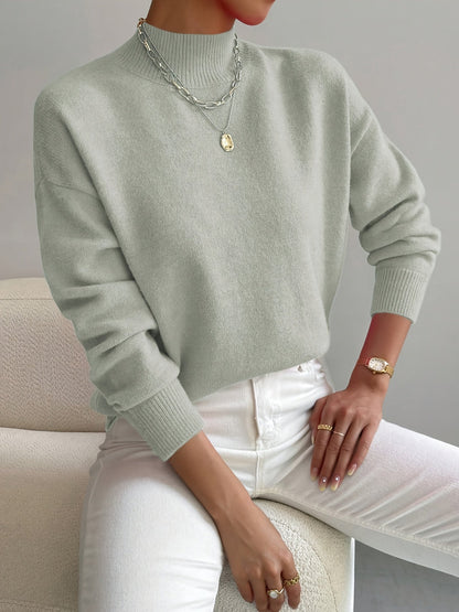 Classic relaxed knit jumper for women | Seraphine -1