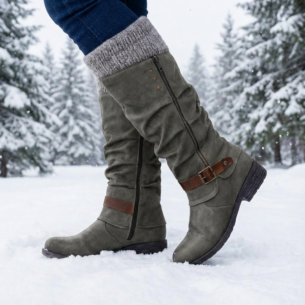 Heritage everyday leather boots for women | Bonnie -3