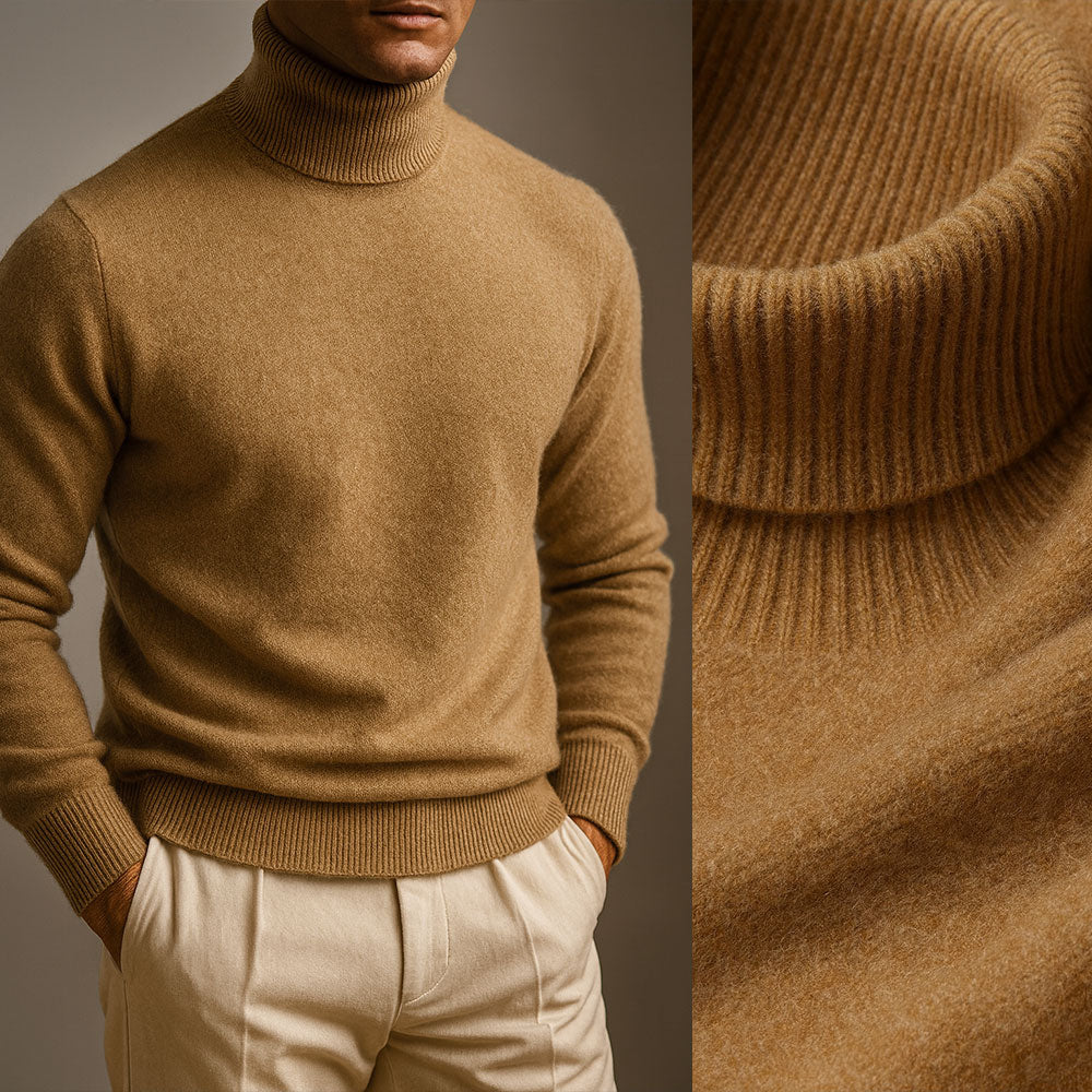 Classic cosy relaxed jumper for men | Carrington -5