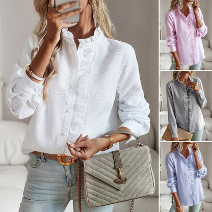 Classic everyday casual shirt for women | Aurora -6