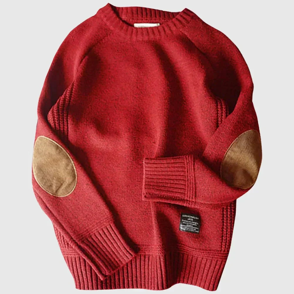 Classic relaxed knit jumper for men | Aldwyn Haven -7