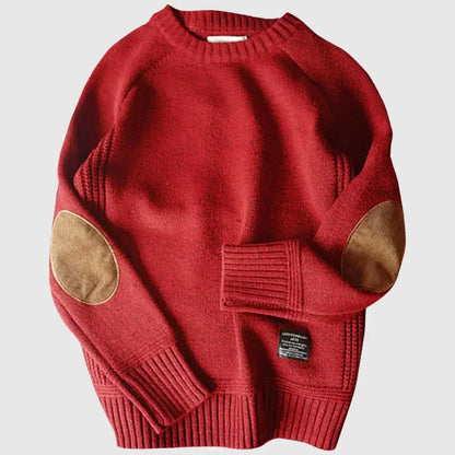 Classic relaxed knit jumper for men | Aldwyn Haven -7