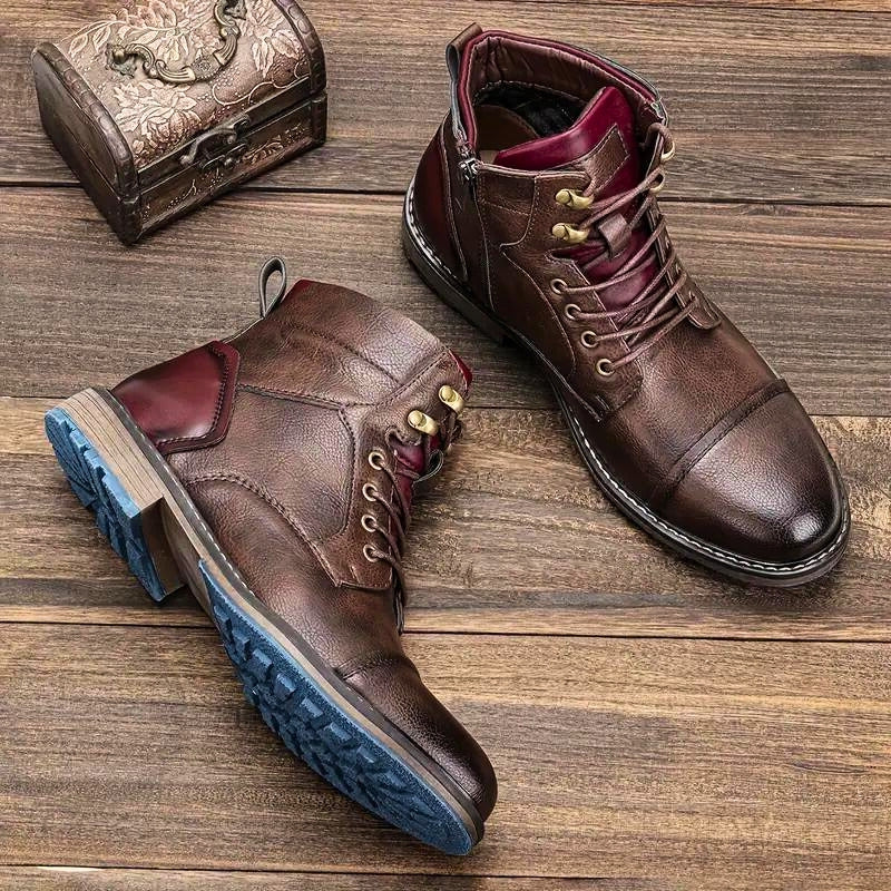 Classic heritage leather boots for men | Frontier -3