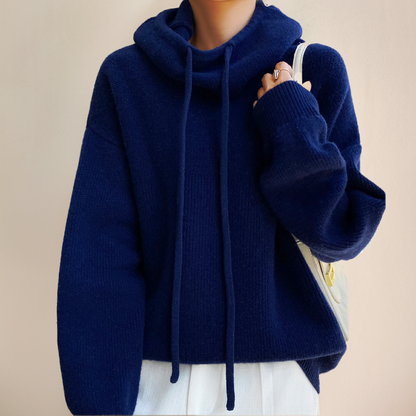 Soft cosy relaxed hoodie for women | Veyra -10