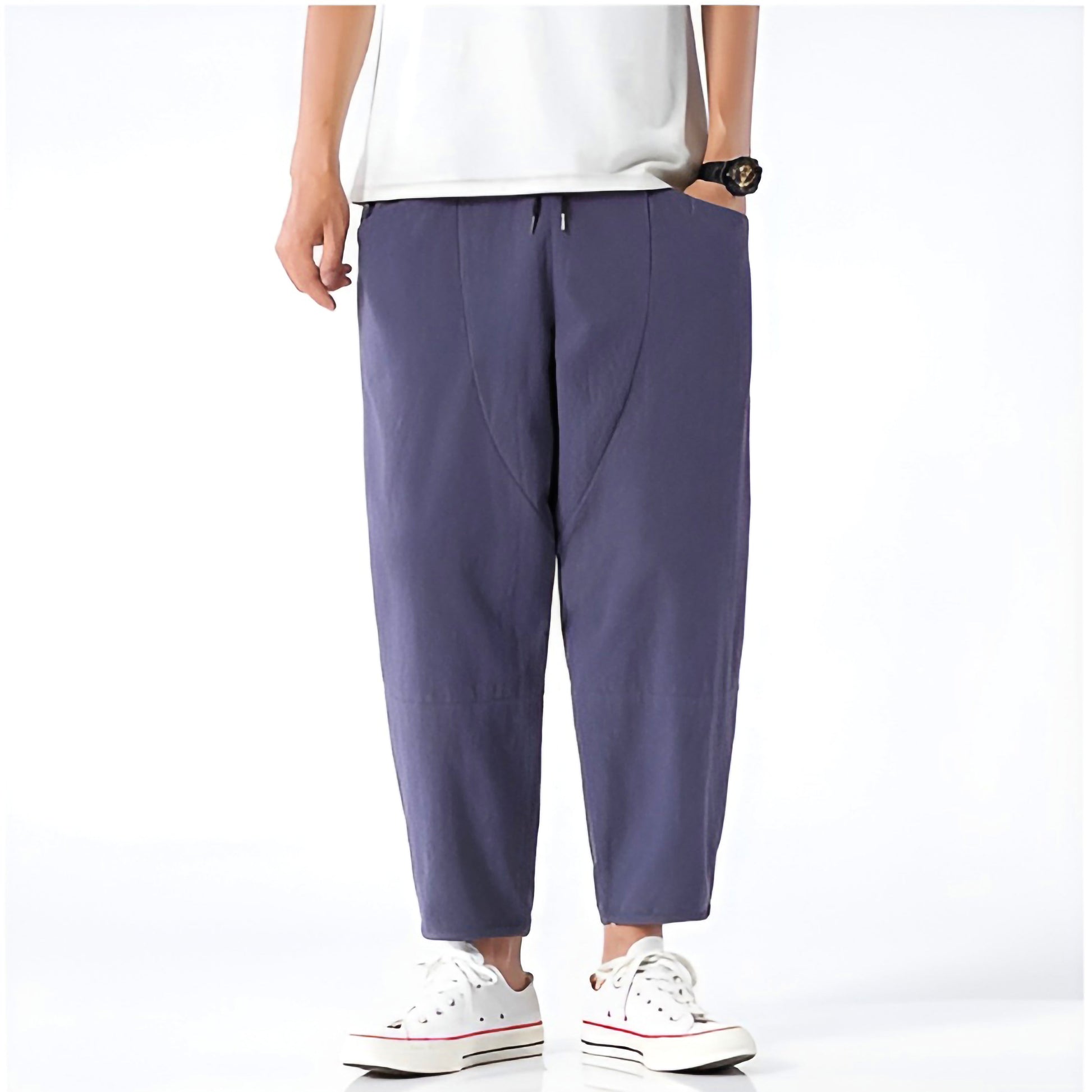 Classic tailored relaxed trousers for men | Urban -3
