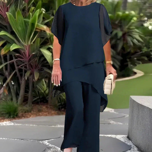 Classic everyday relaxed trousers for women | Herlene -1