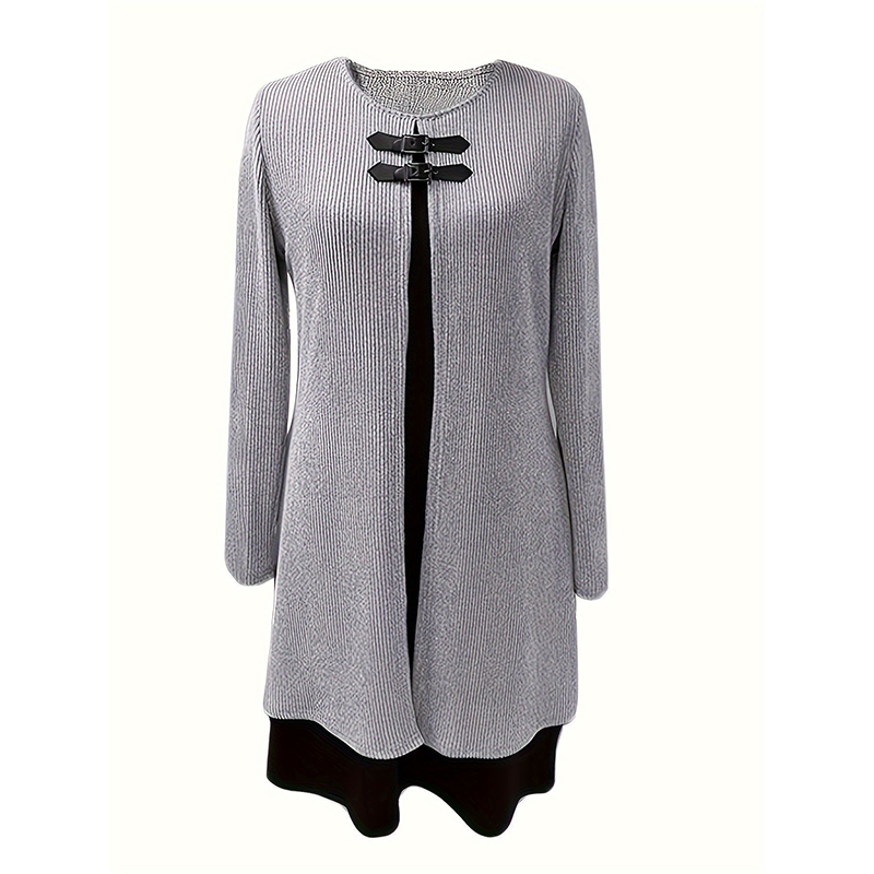 Classic flowy everyday dress for women -9