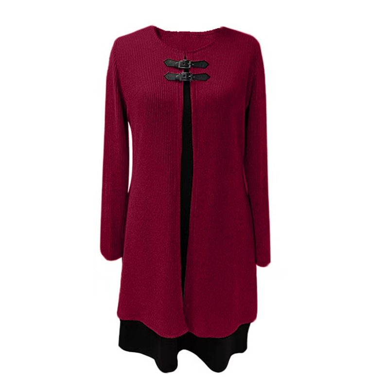 Classic flowy everyday dress for women -15