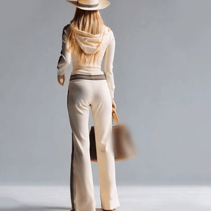 Classic feminine flowy jumpsuit for women -6