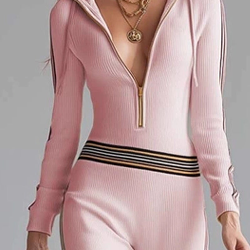 Classic feminine flowy jumpsuit for women -8