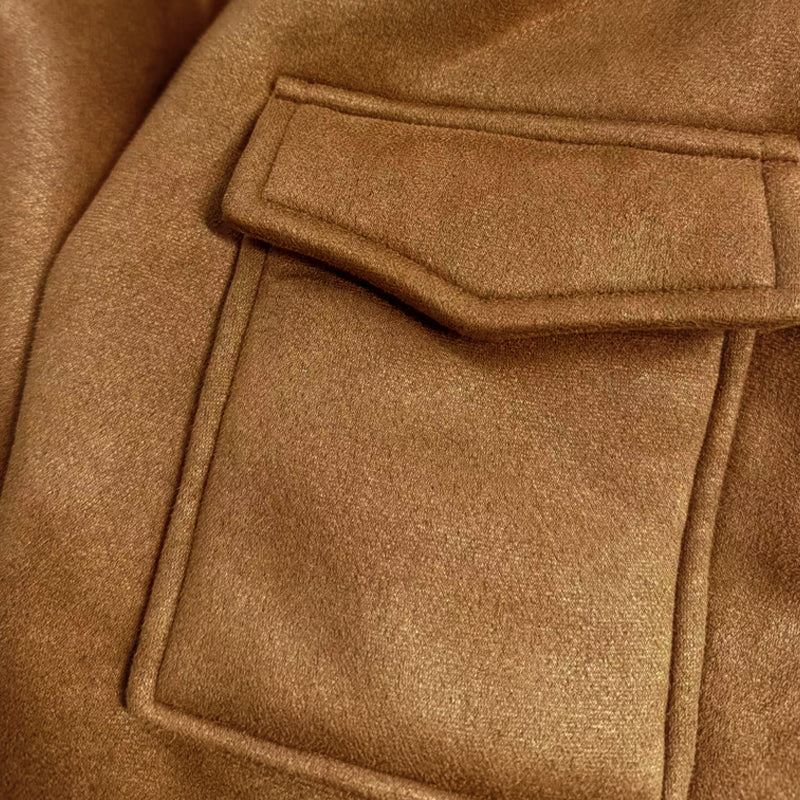 Classic warm tailored coat for men -8
