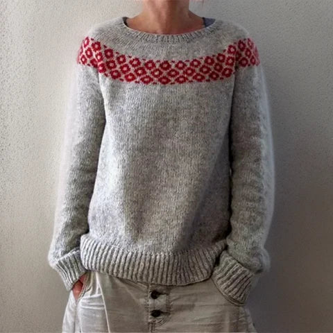 Soft cosy knit jumper for women | Augustine -1