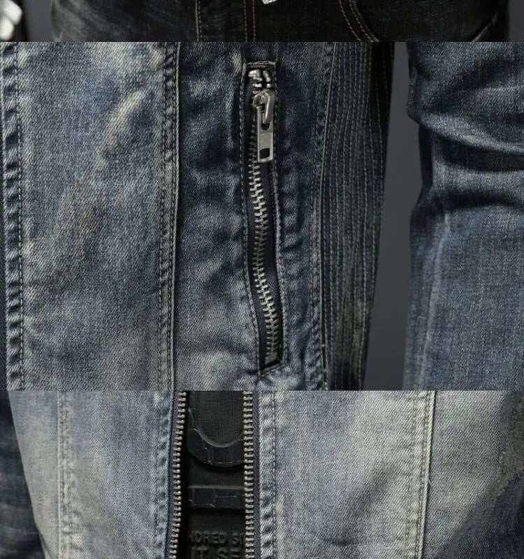 Classic everyday casual denim jacket for men | Alessio -5