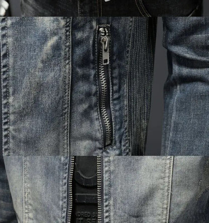 Classic everyday casual denim jacket for men | Alessio -5