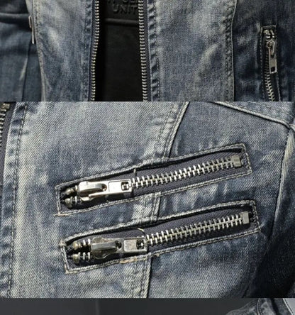 Classic everyday casual denim jacket for men | Alessio -7