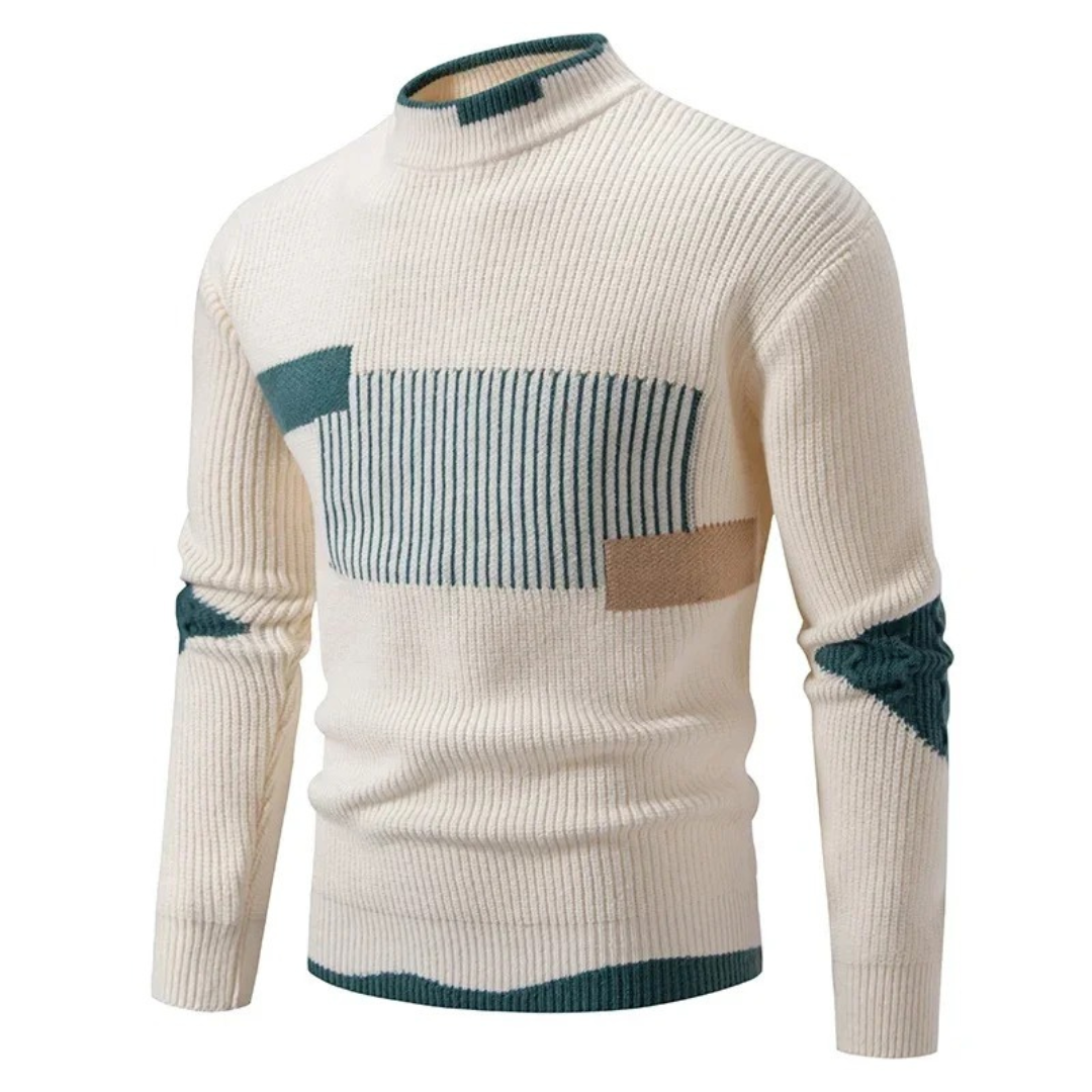 Classic knit ribbed jumper for men | Ashcombe -3