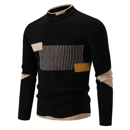 Classic knit ribbed jumper for men | Ashcombe -4