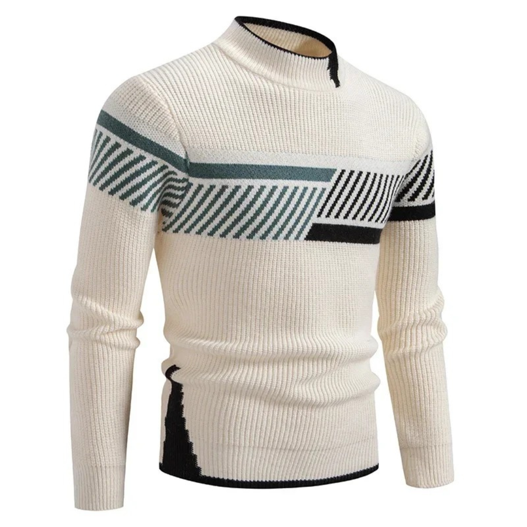 Classic knit ribbed jumper for men | Ashcombe -9