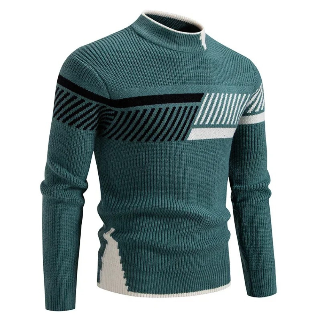 Classic knit ribbed jumper for men | Ashcombe -11