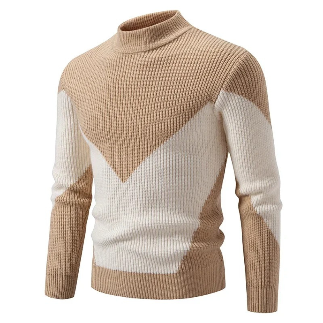 Classic knit ribbed jumper for men | Ashcombe -6