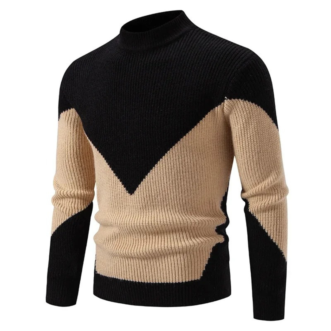 Classic knit ribbed jumper for men | Ashcombe -7