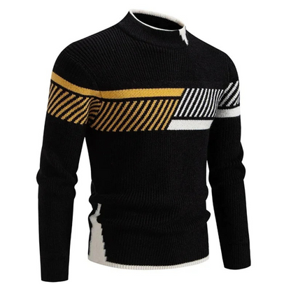 Classic knit ribbed jumper for men | Ashcombe -10
