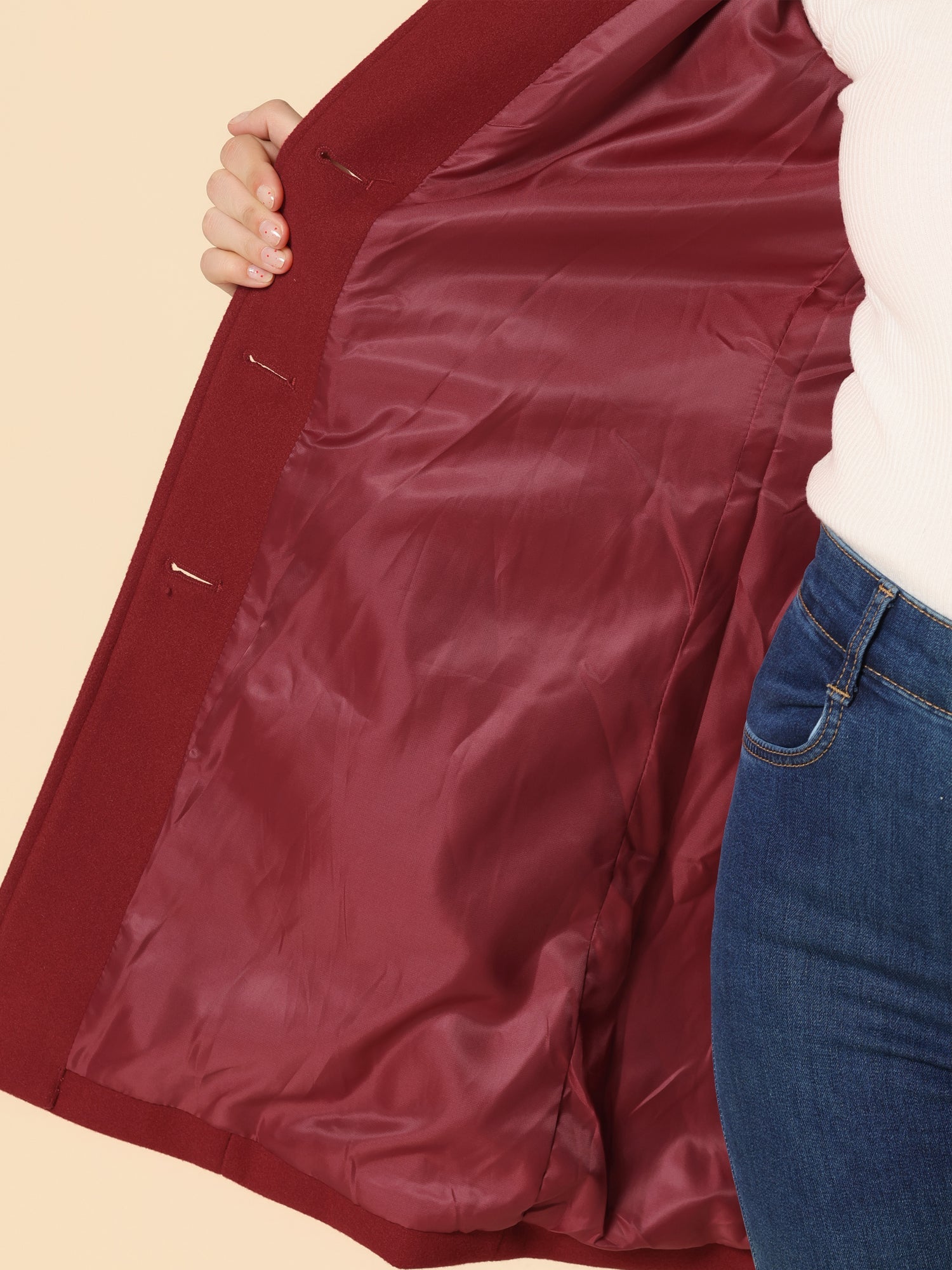 Classic refined everyday trench coat for women | Aveline -11