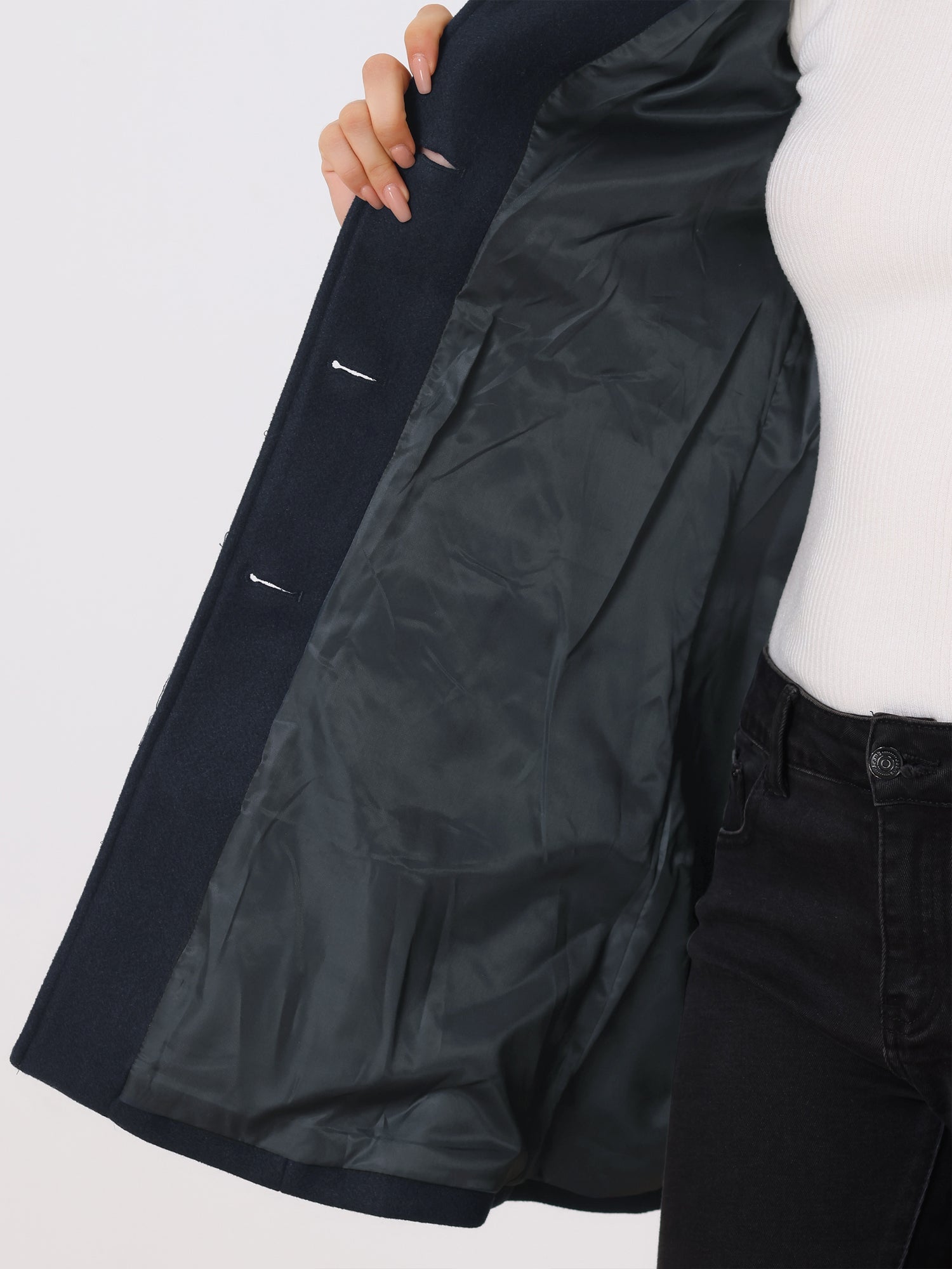 Classic refined everyday trench coat for women | Aveline -9