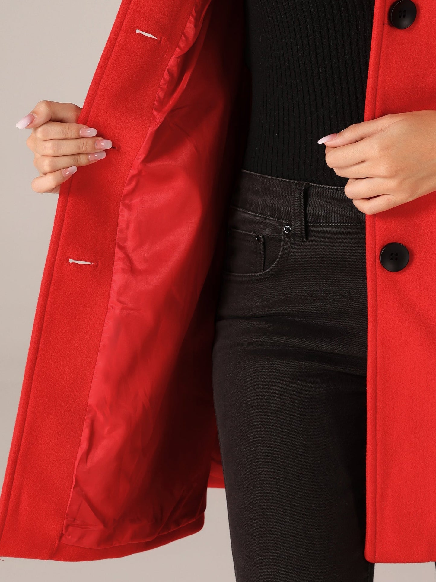 Classic refined everyday trench coat for women | Aveline -12