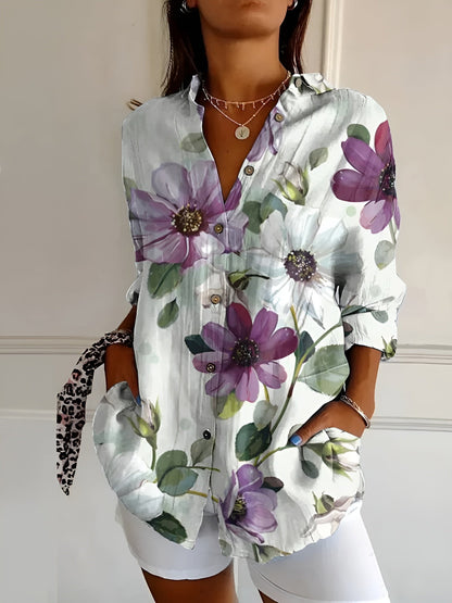 Classic everyday casual shirt for women | Roseline -12