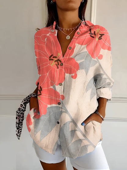 Classic everyday casual shirt for women | Roseline -11