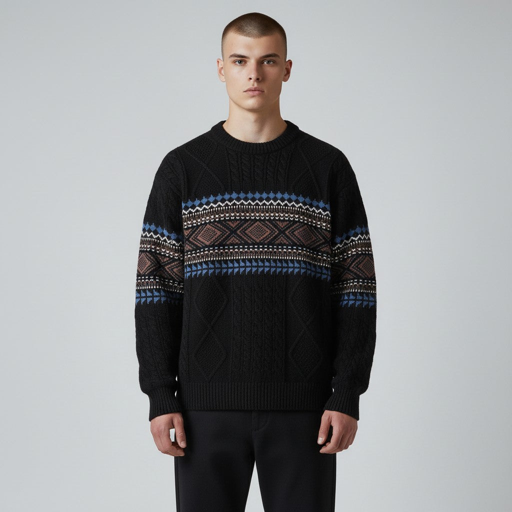 Soft cosy knit jumper for men | Arvid -4