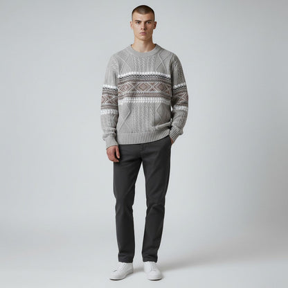 Soft cosy knit jumper for men | Arvid -6