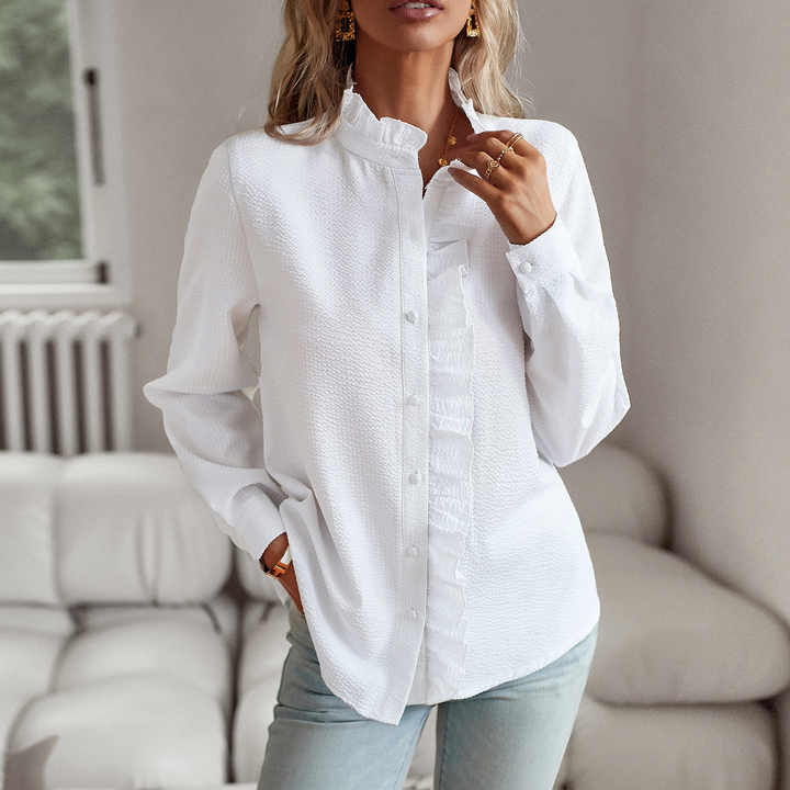 Classic everyday casual shirt for women | Aurora -7