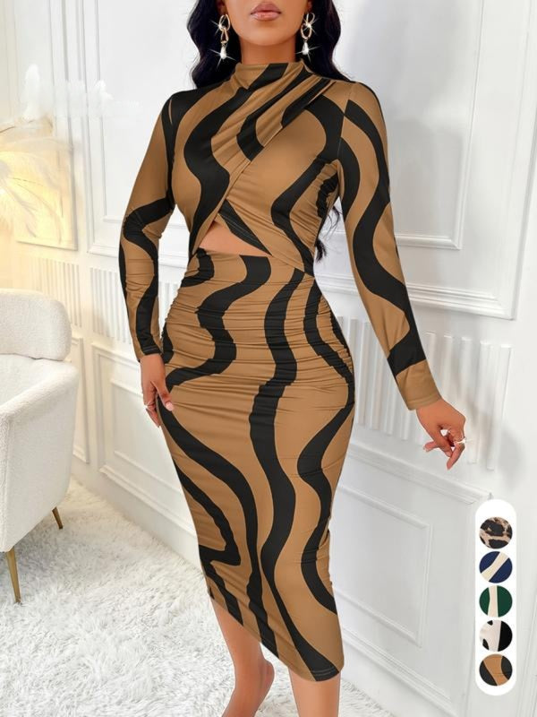 Elegant everyday relaxed dress for women | Ara -3