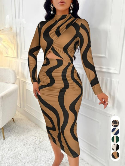Elegant everyday relaxed dress for women | Ara -3